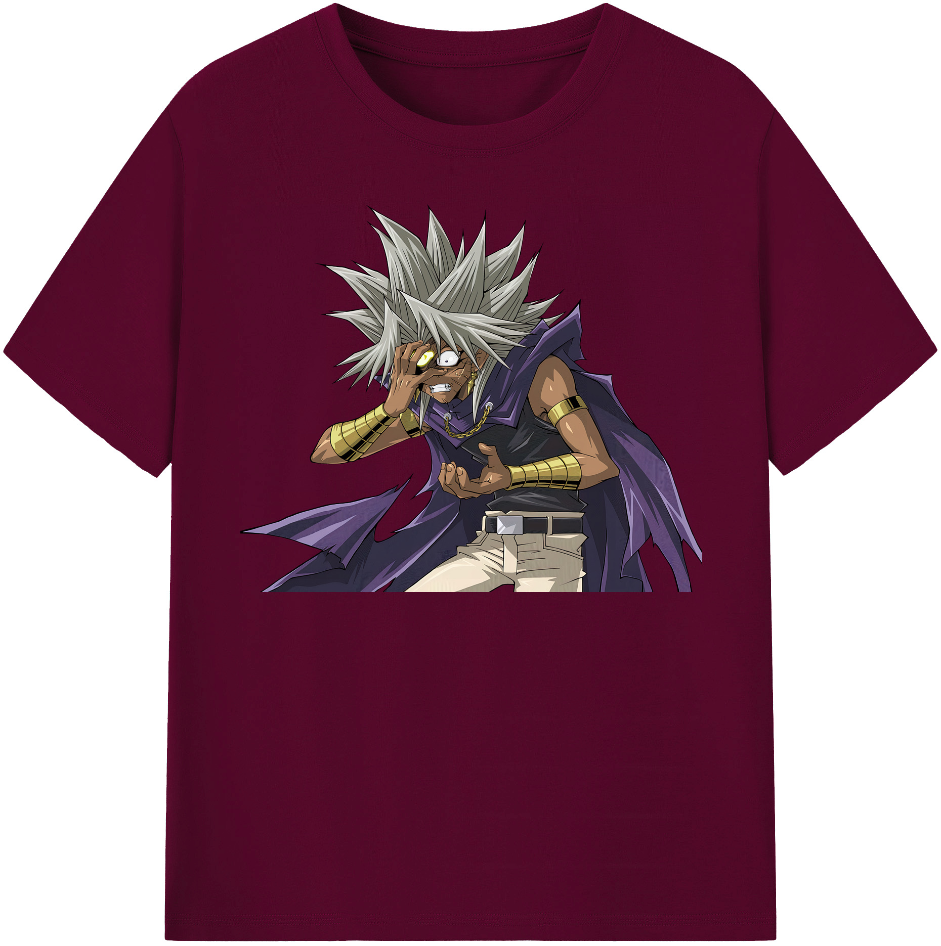 （画像用） 遊☆戯☆王 Yu-Gi-Oh! レディースカジュアルプリントTシャツ（綿100％）